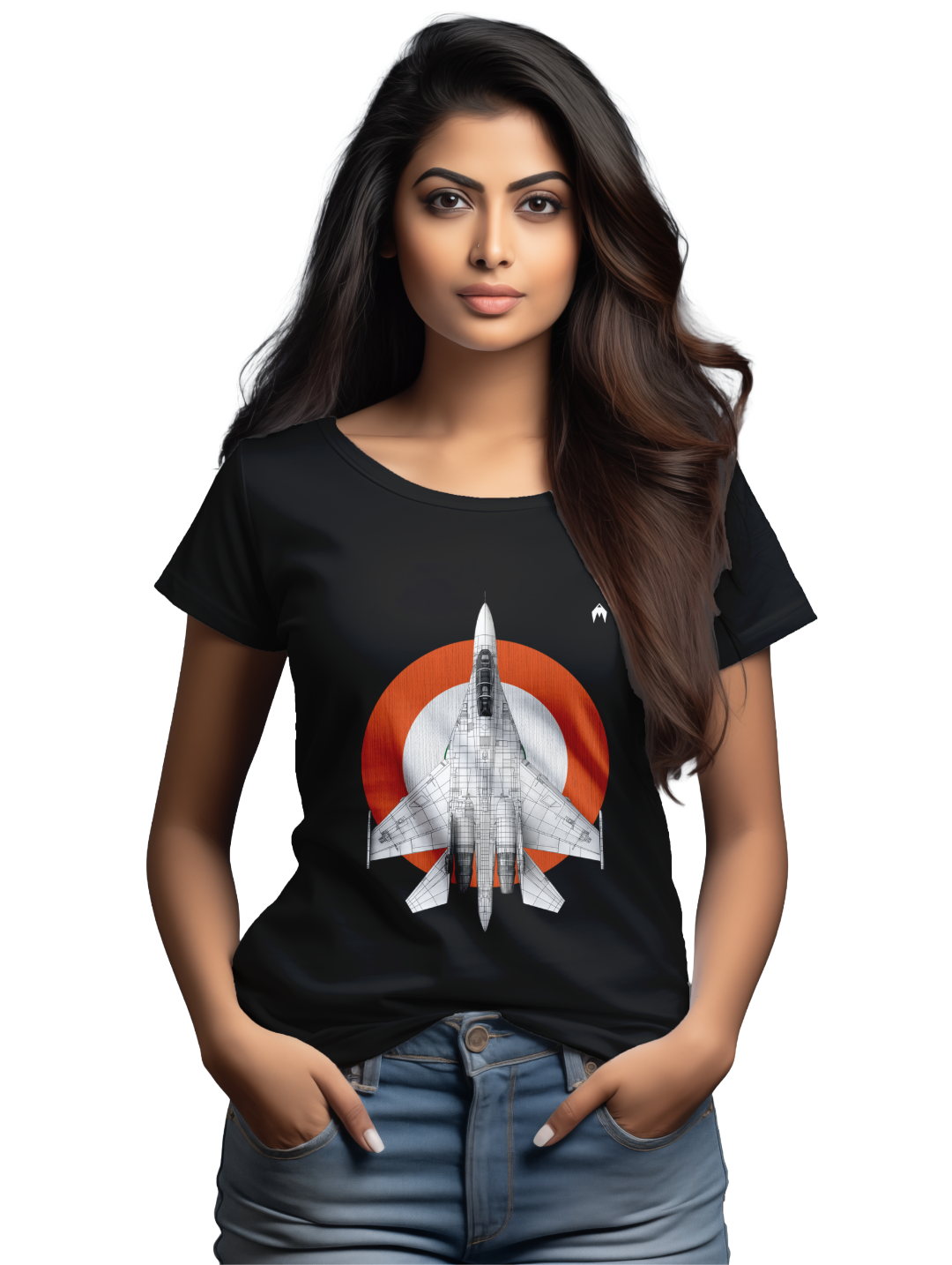 Women's Sukhoi’s Supremacy – The IAF’s Formidable Falcon T-shirt