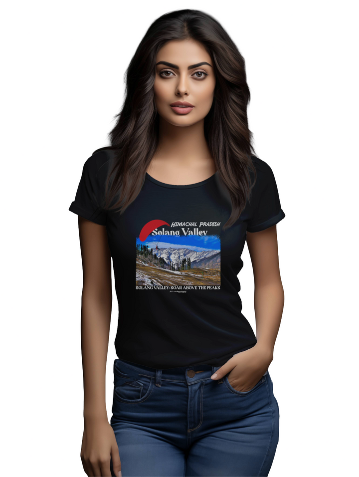 Women's SOLANG VALLEY : HIMACHAL PRADESH T-Shirt