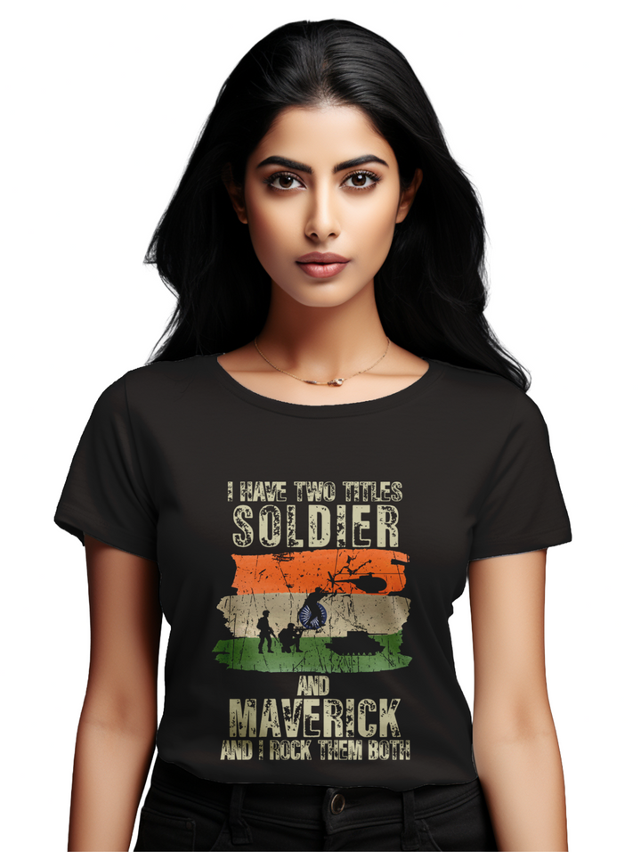 Women's I have two titles T-shirt