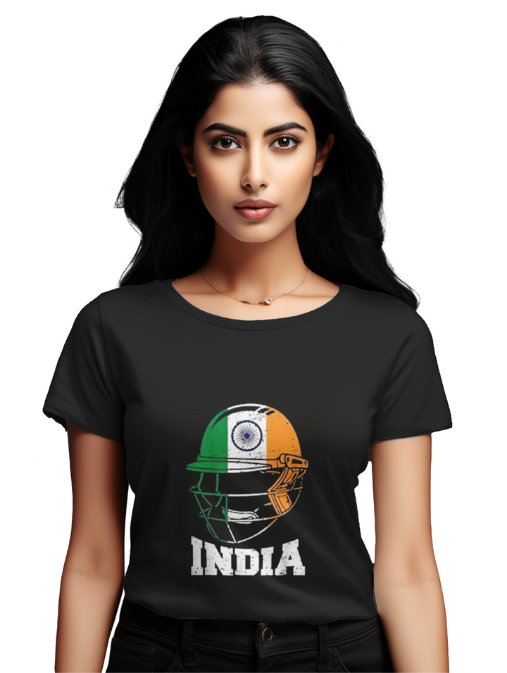 Cricket__Crest: Where Passion Meets Style Women's T-shirt