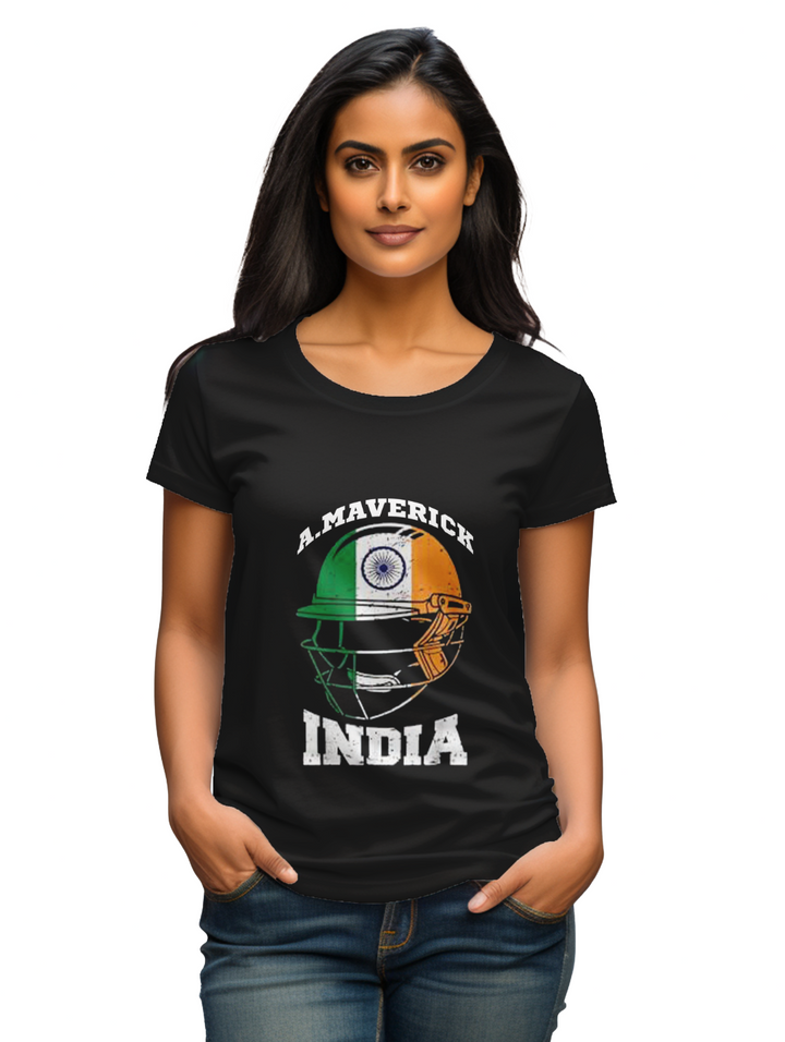 Cricket Crest: Where Passion Meets Style Women's T-shirt