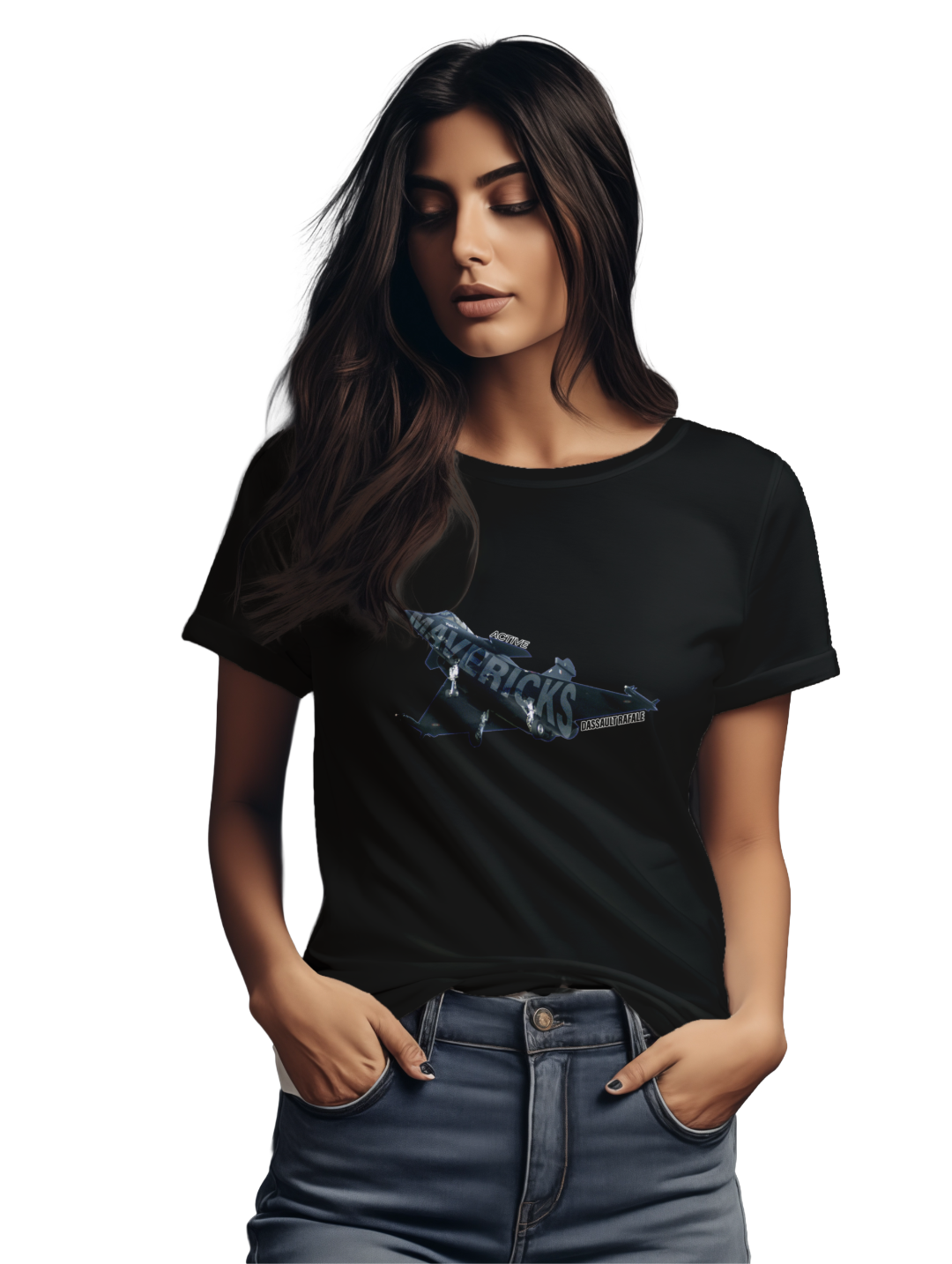 Women's Maverick’s Rafale – The IAF’s Active Edge T-shirt
