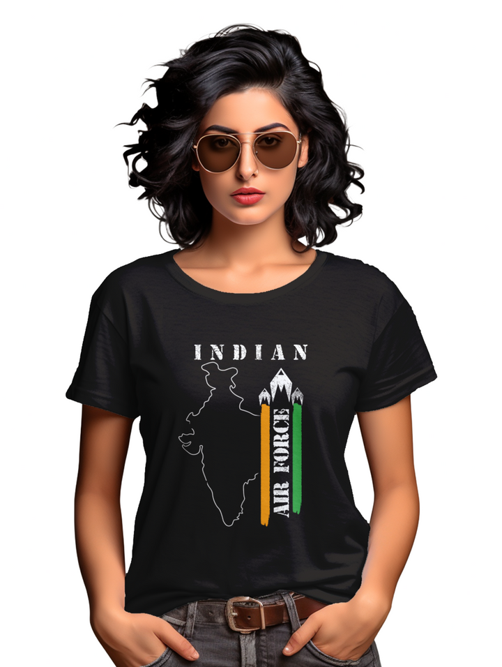 Women's Indian airforce- T-shirt