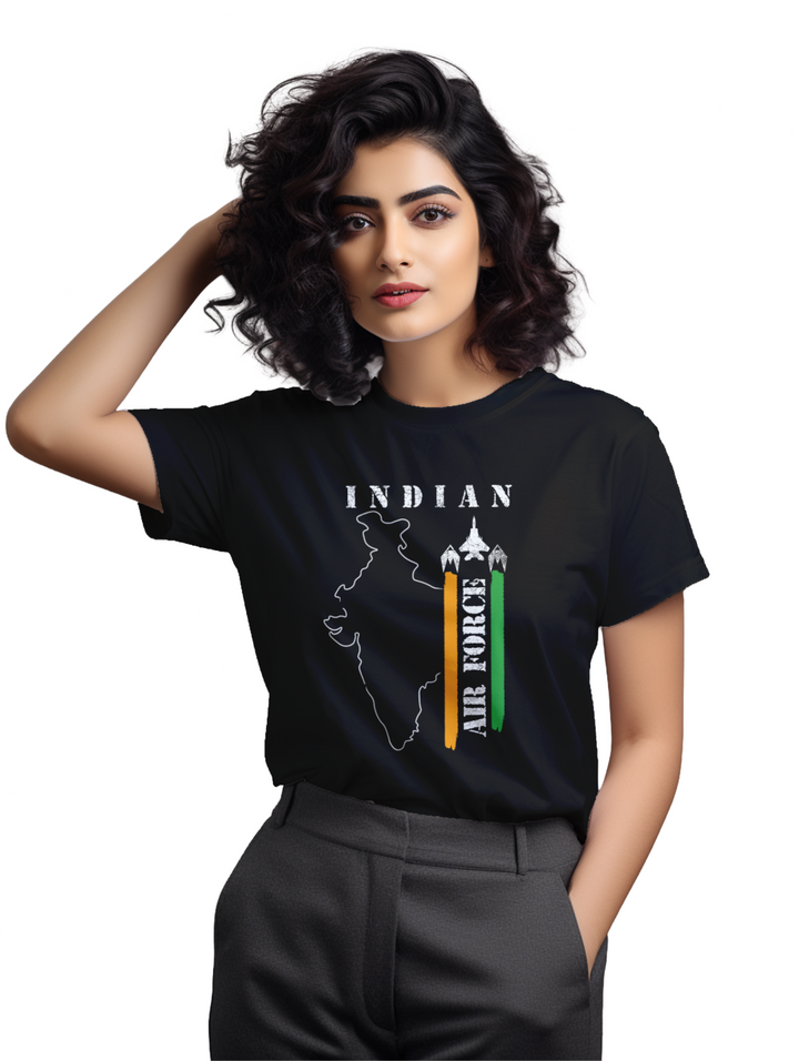 Womens Maverick of Indian Airforce T-shirt