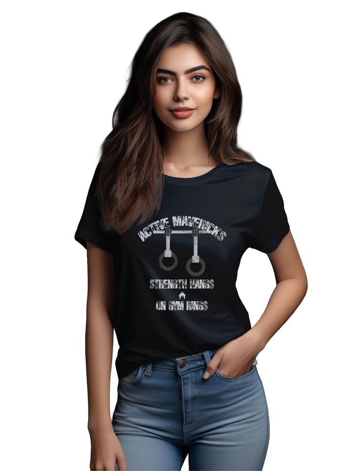 Womens STRENGHT HANGS T-Shirt