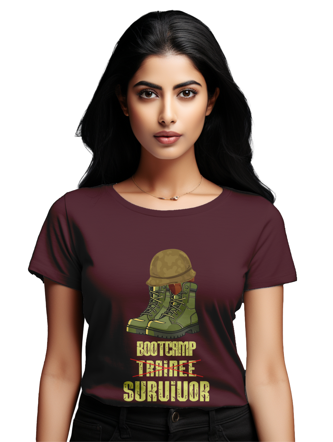 womens Bootcamp Survivour T-Shirt