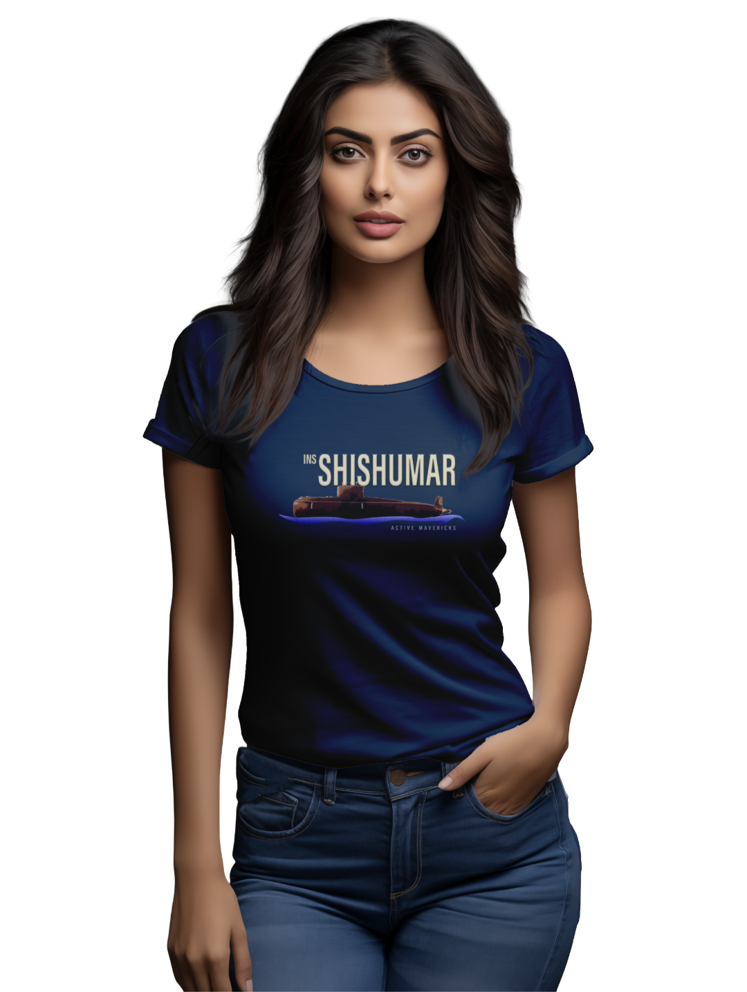 Womens INS Shishumar T-shirt