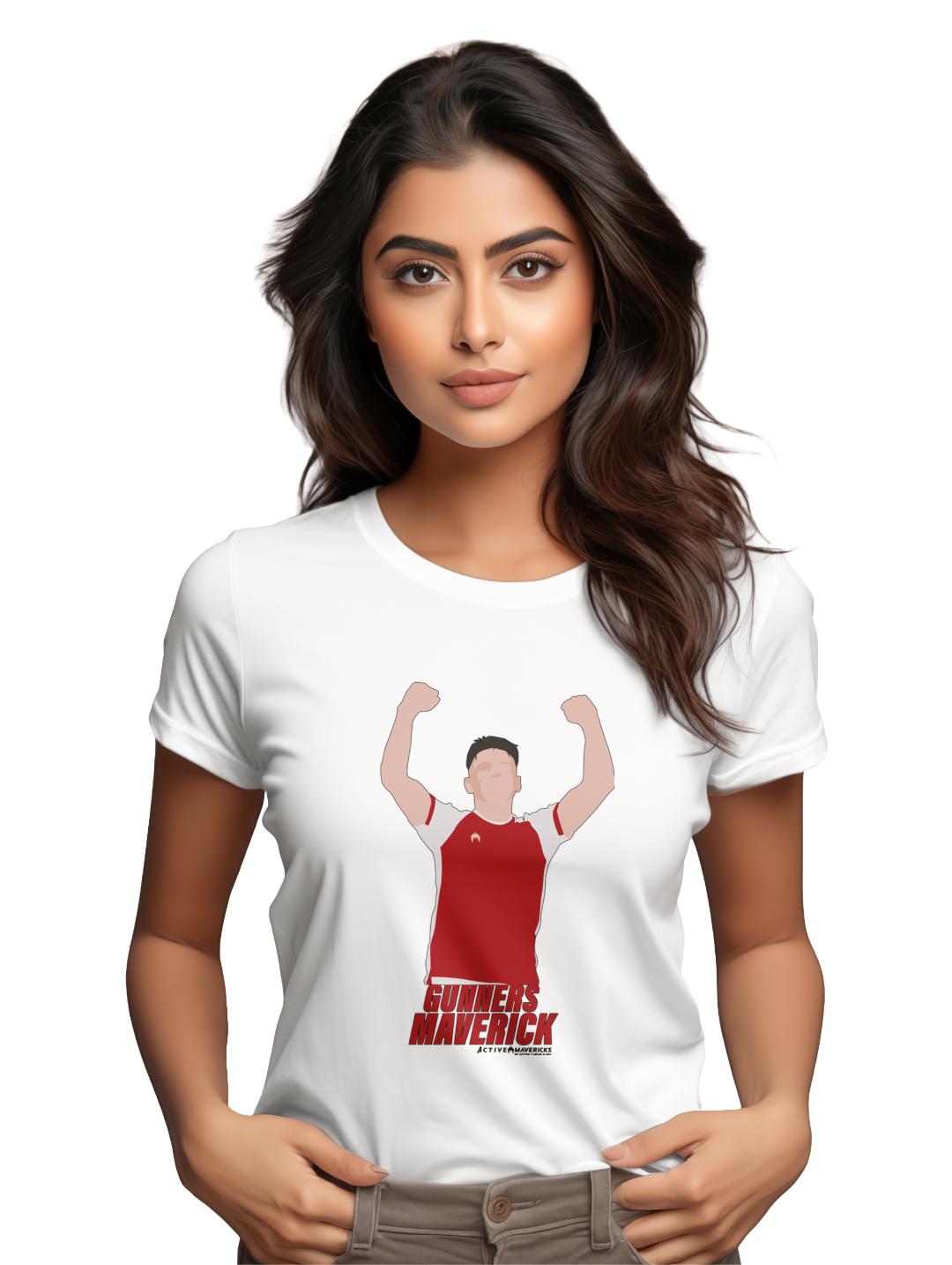 Women's Football Hero: The Maverick Gunner T-Shirt