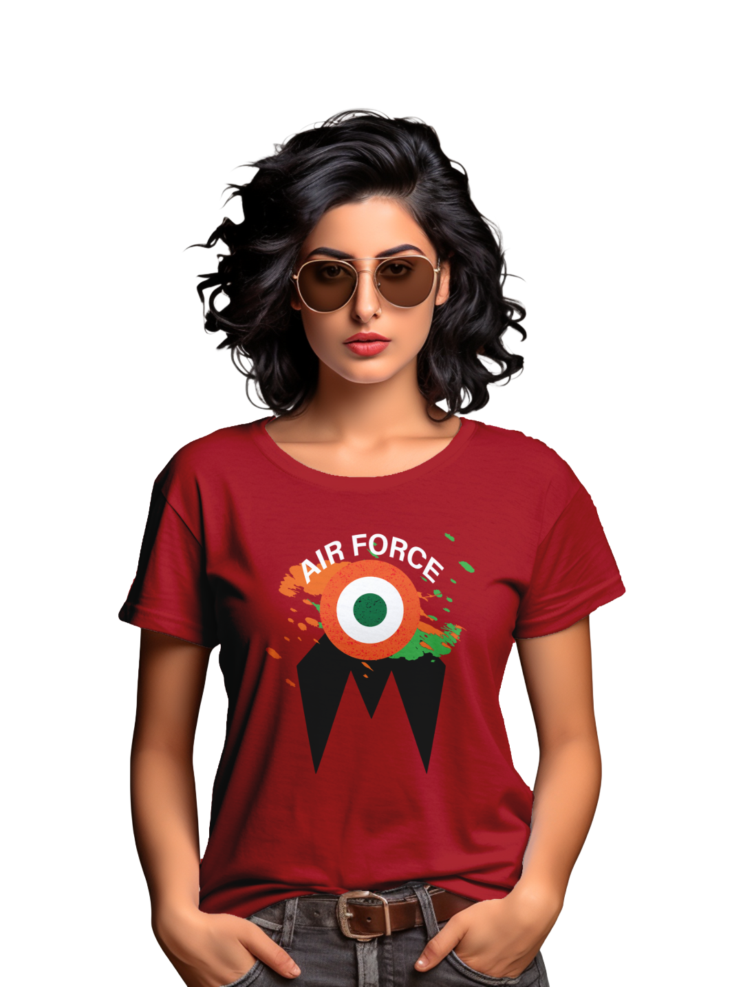 Women's indian airforce T-shirt