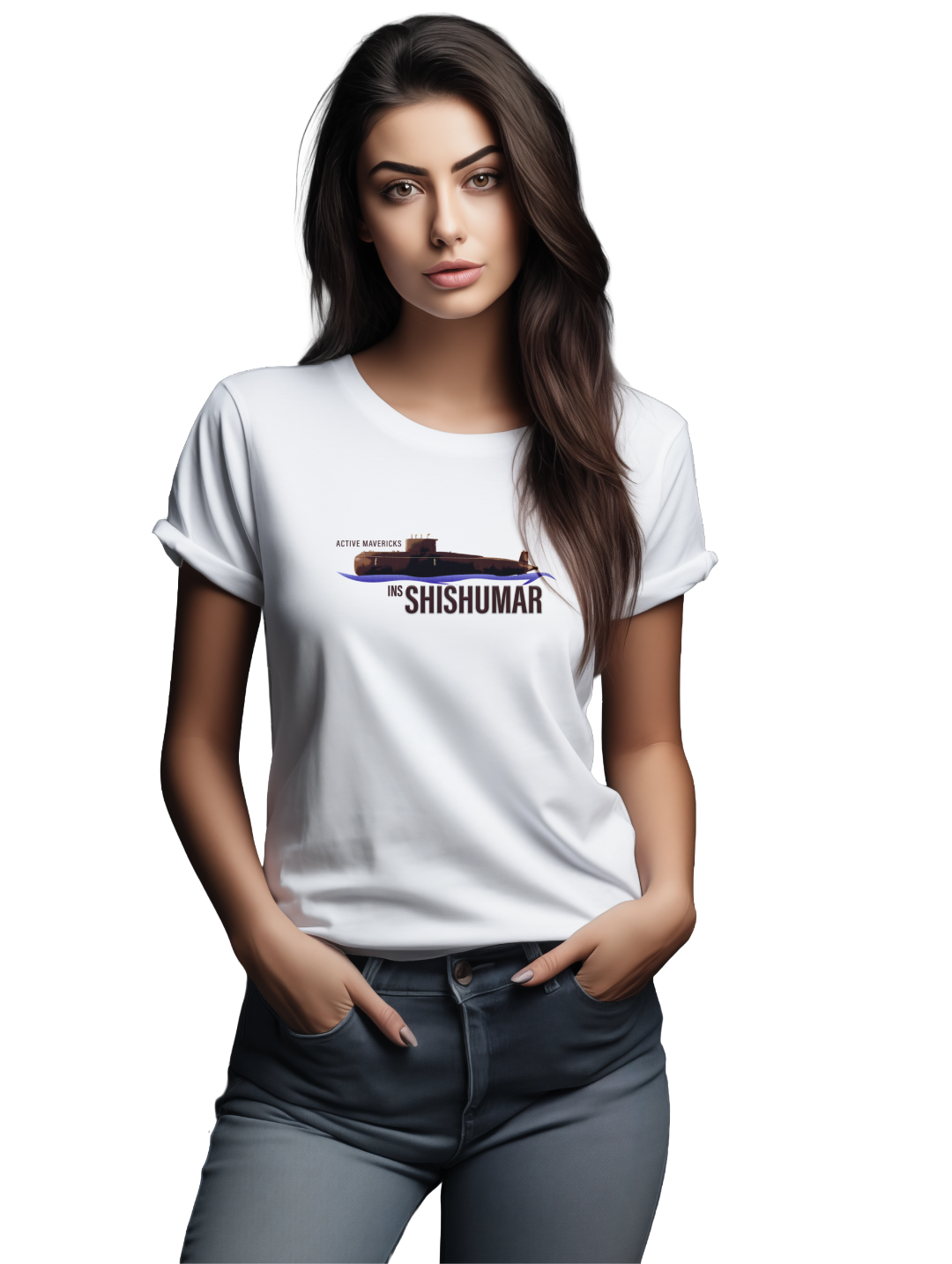 Womens INS Shishumar T-shirt