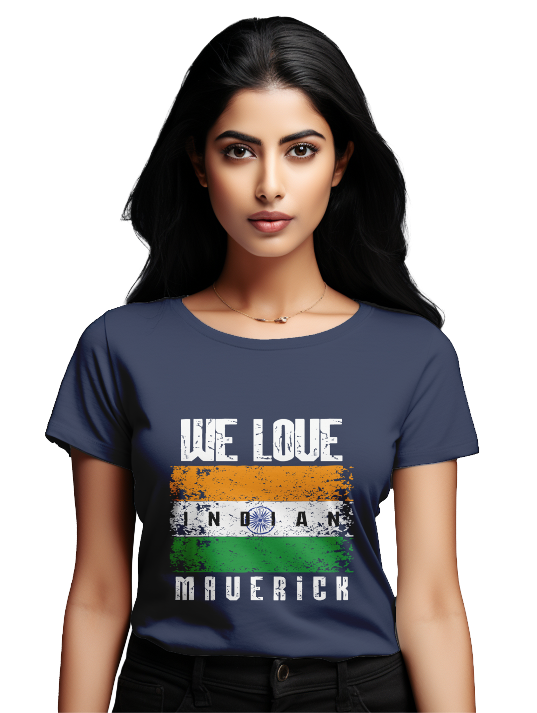 Women's we love indian maverick T-Shirt