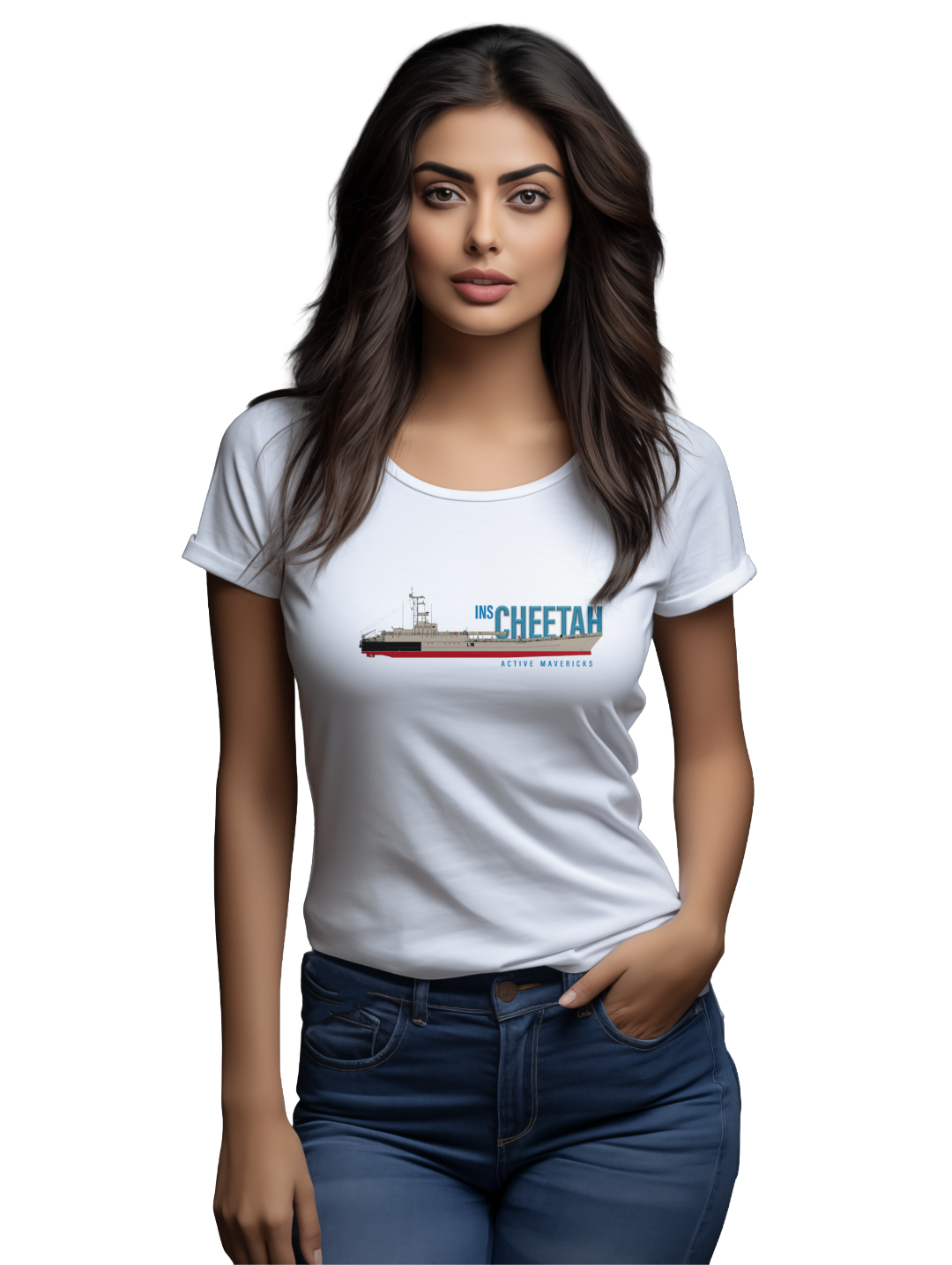 Womens INS Cheetah T-Shirt