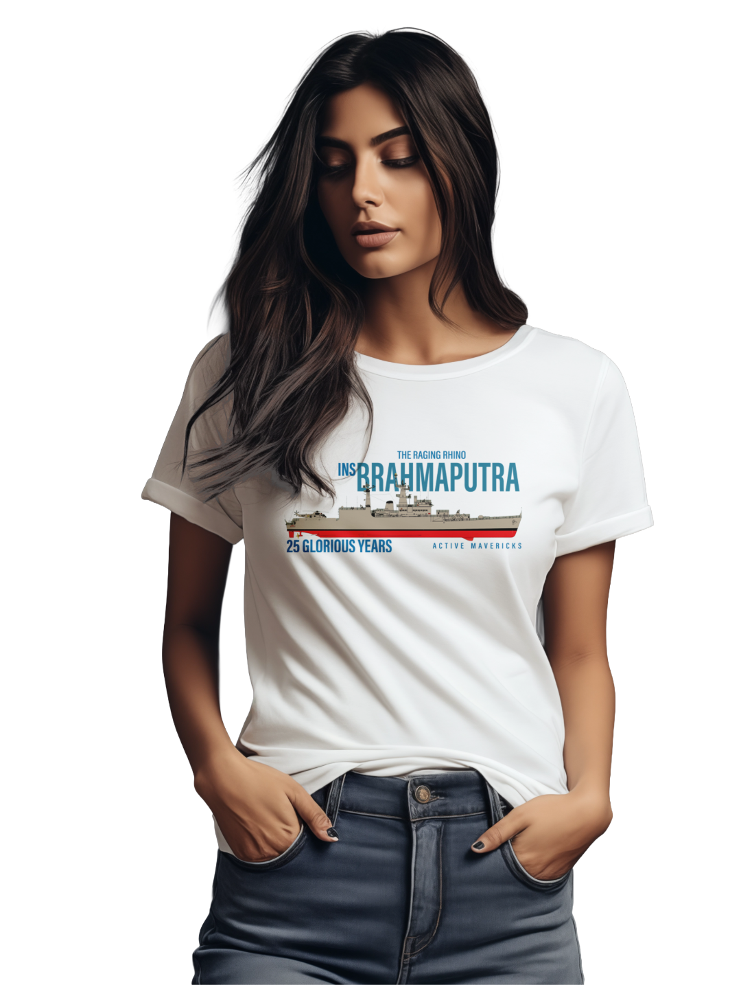 Womens INS Brahmaputra T-Shirt