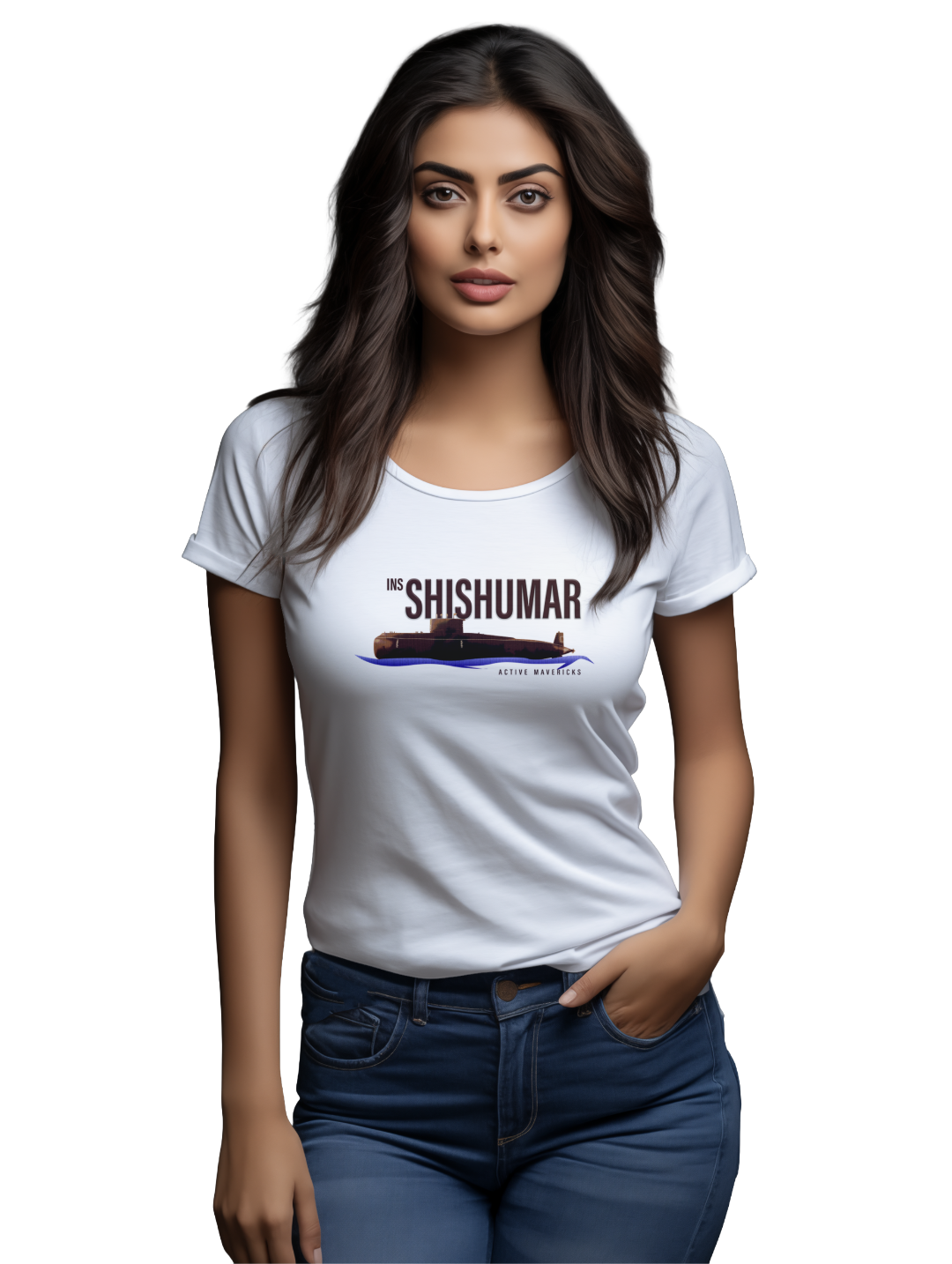 Womens INS Shishumar T-shirt