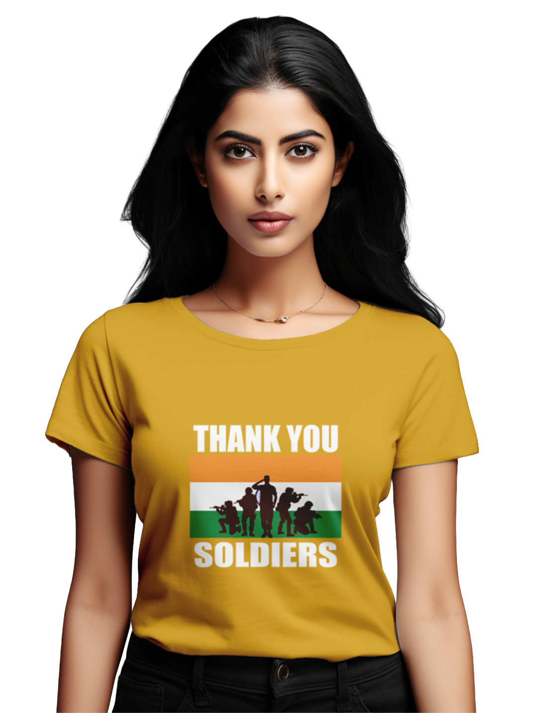 Women's Thank you Soldiers T-Shirt