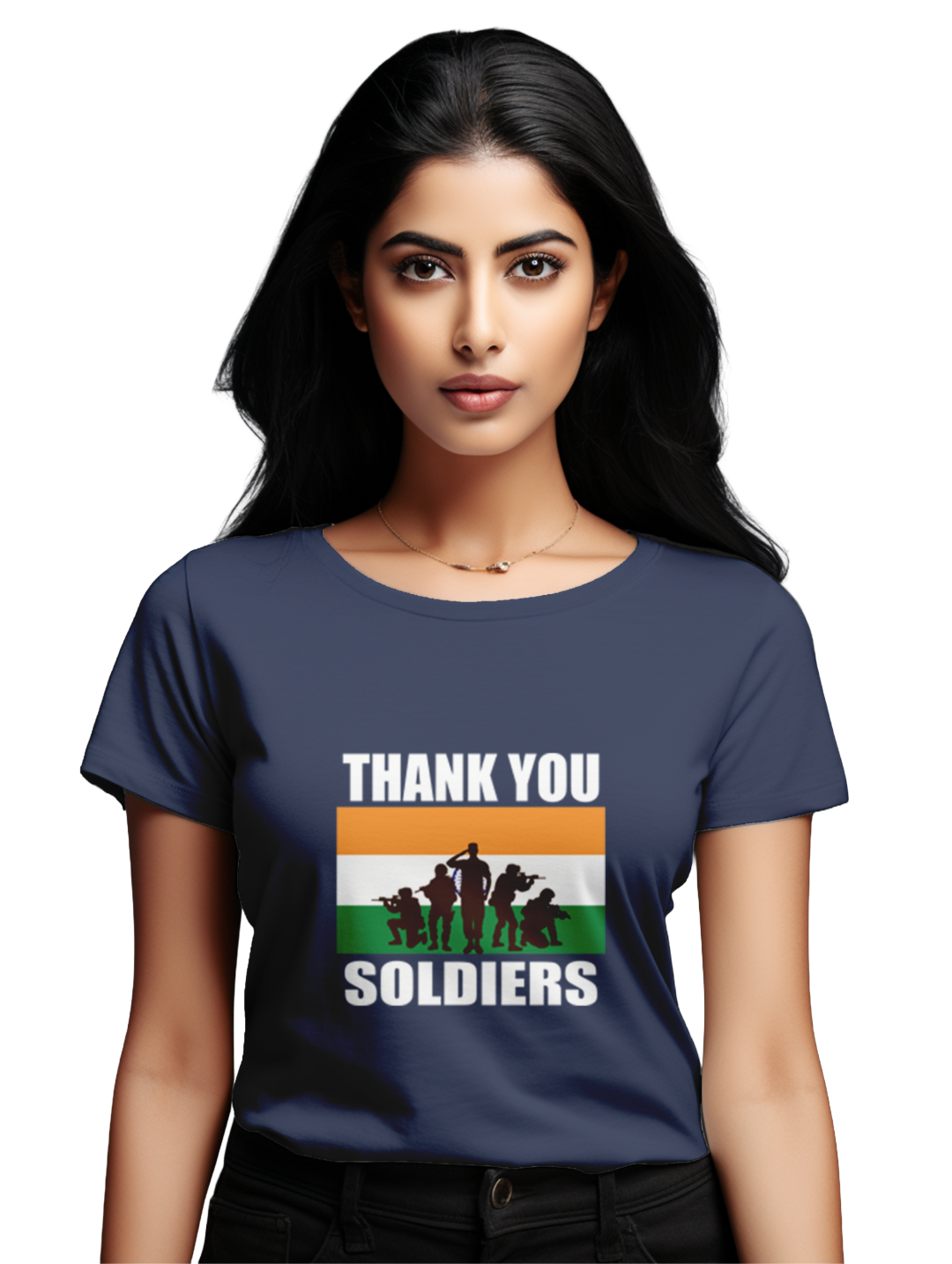 Women's Thank you Soldiers T-Shirt