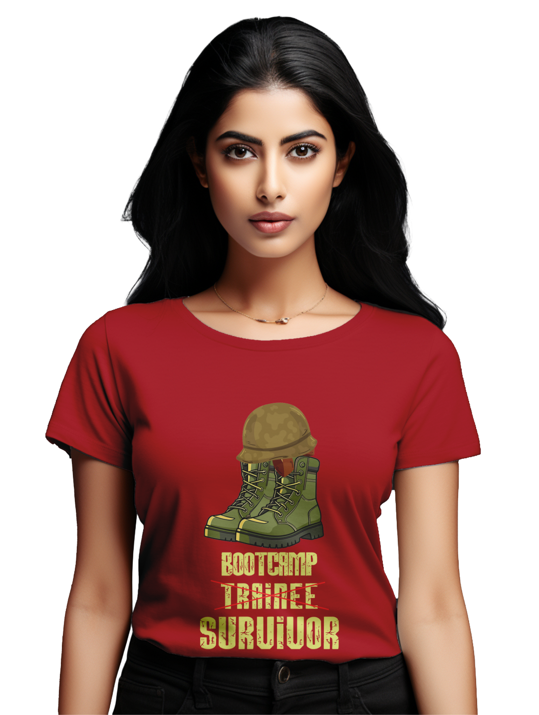 womens Bootcamp Survivour T-Shirt