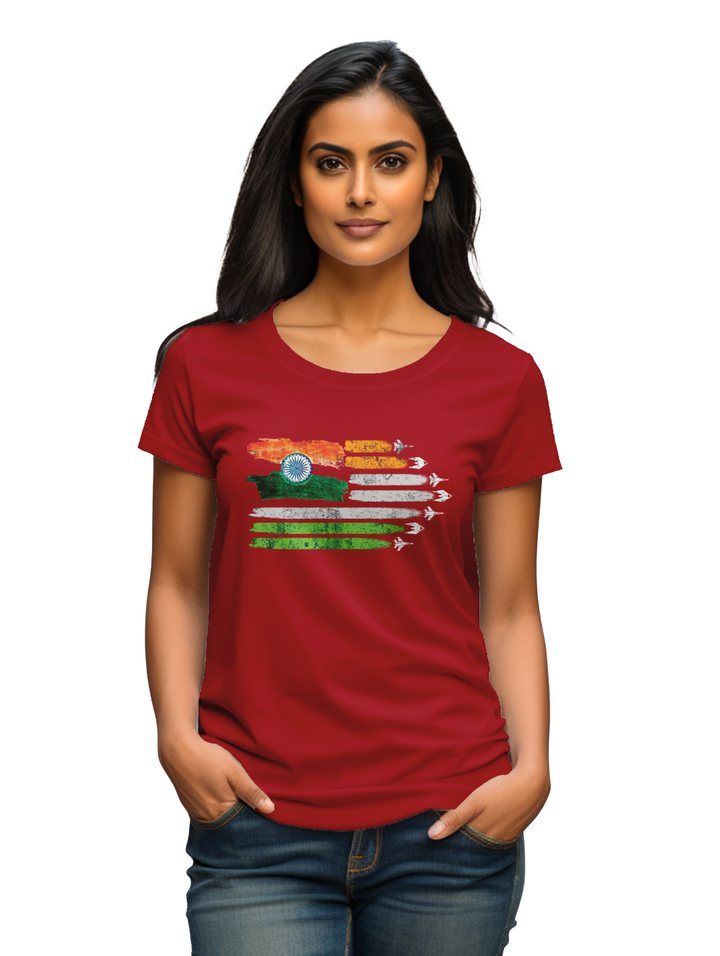 Women's Indian airforce maverick T-shirt