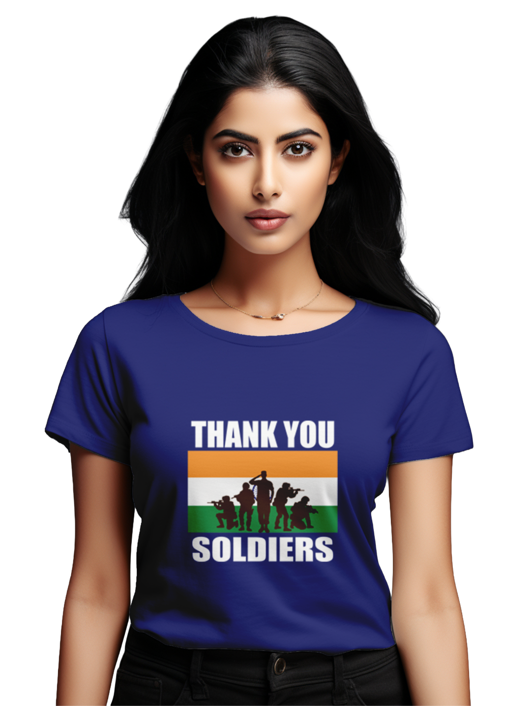 Women's Thank you Soldiers T-Shirt