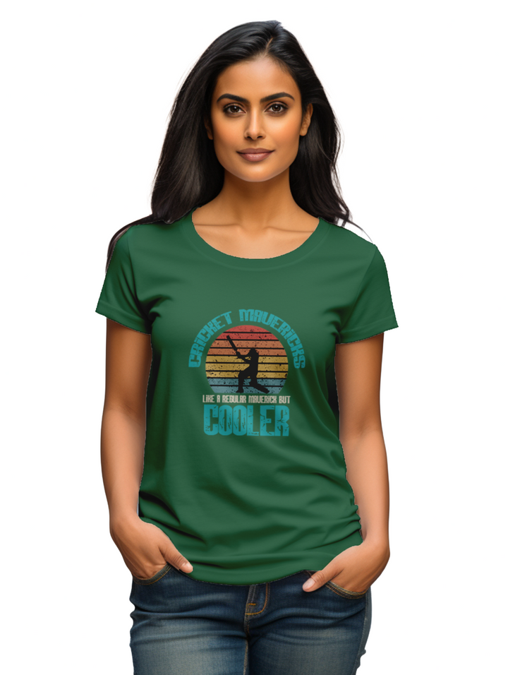 Women's Cricket_Maverick T-shirt
