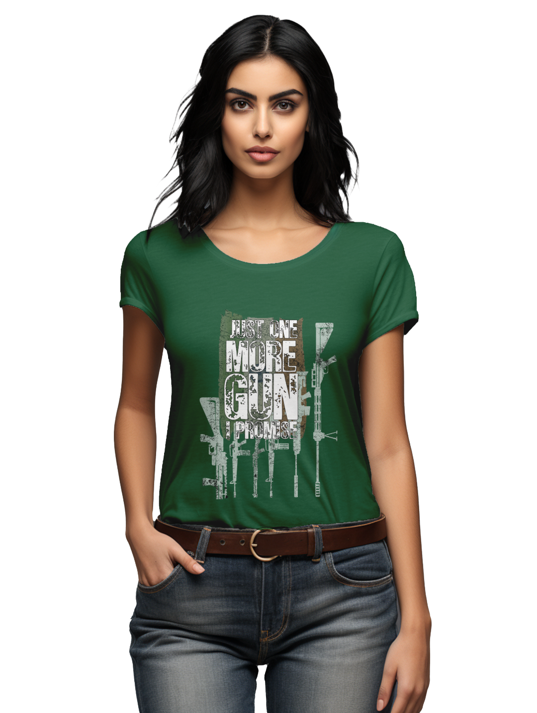 Women's Just one more gun I promise T-Shirt