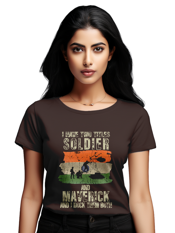 Women's I have two titles T-shirt