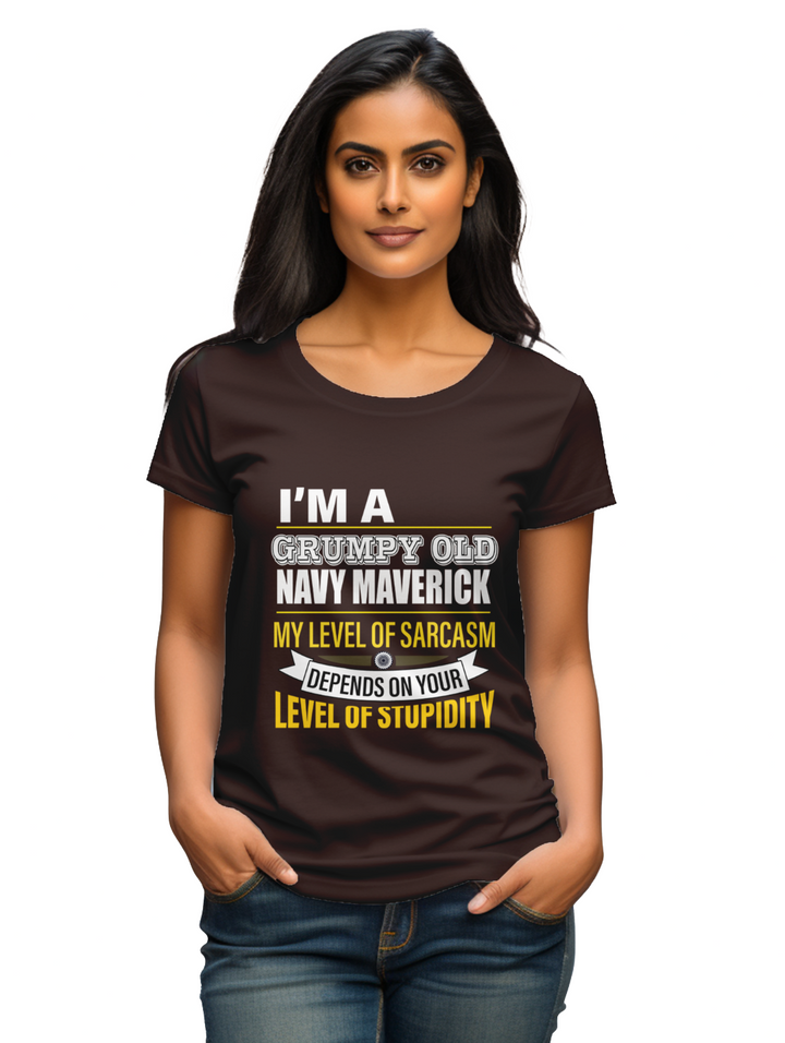 Womens I'm a Navy Maverick T-Shirt