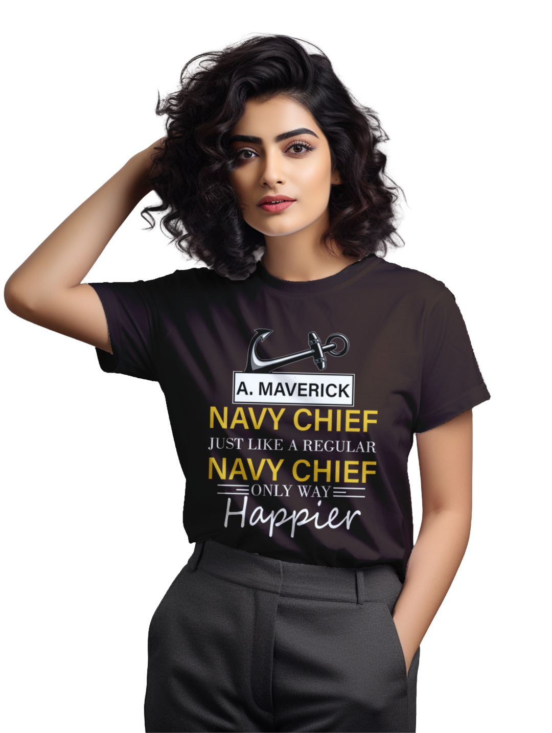 Womens Navy Chief T-Shirt