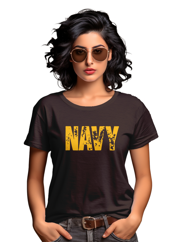 Women's Navy T-Shirts