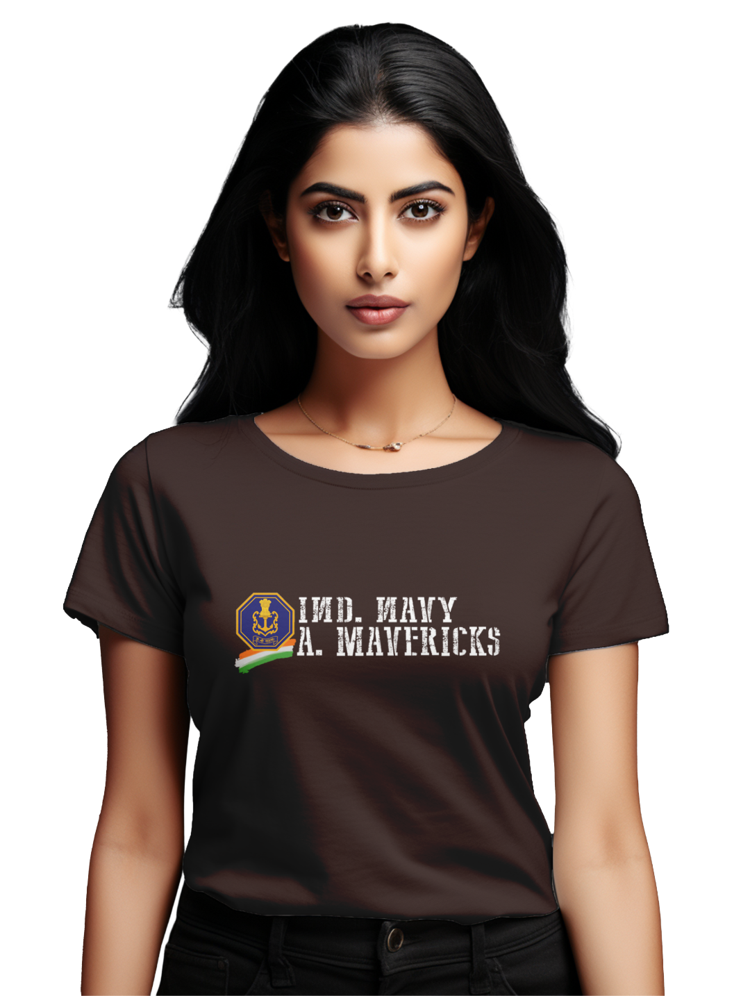 Women's  Ind. Navy A. Maverick T-Shirt