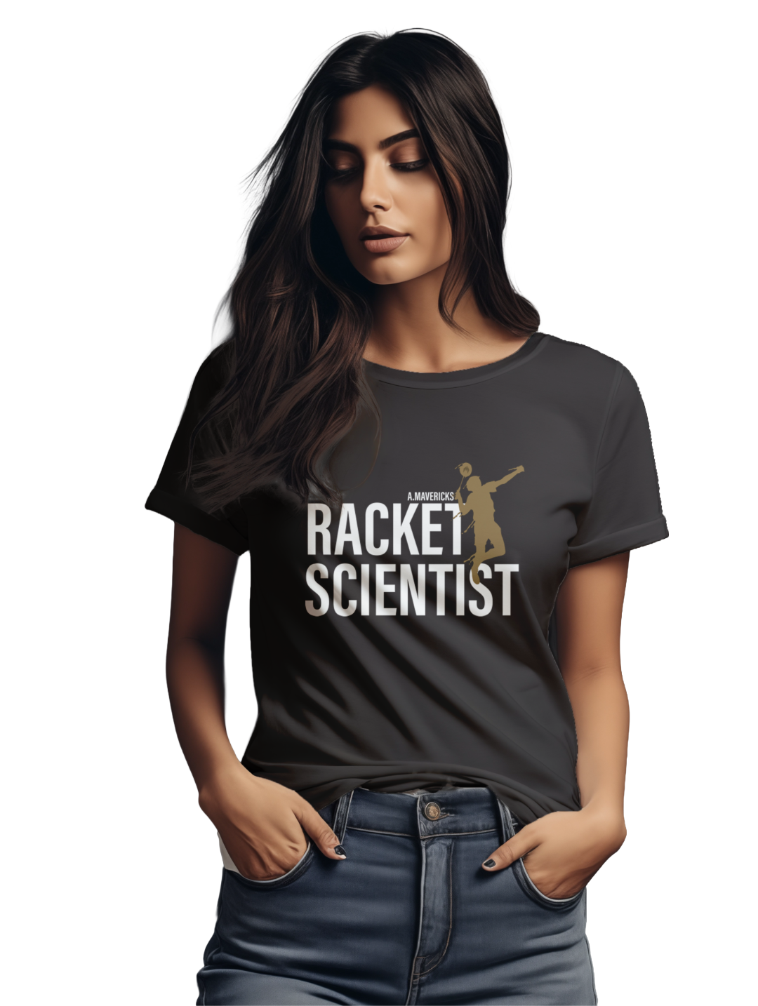 Womens Racket Scientist T-Shirt