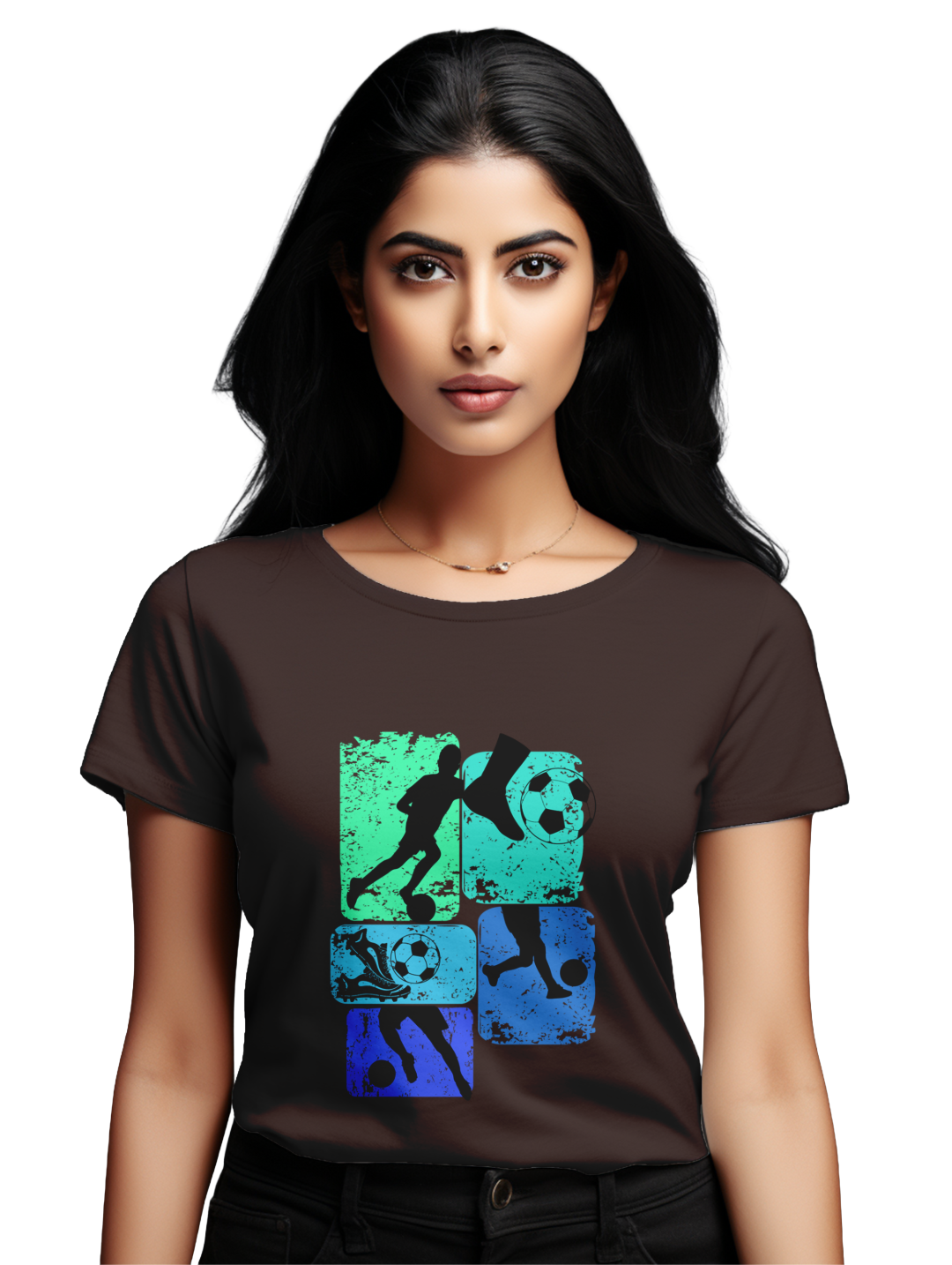 Women's Football T-Shirt