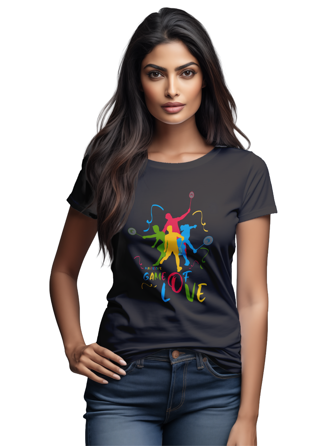 Womens Mavericks Game Of Love T-Shirt