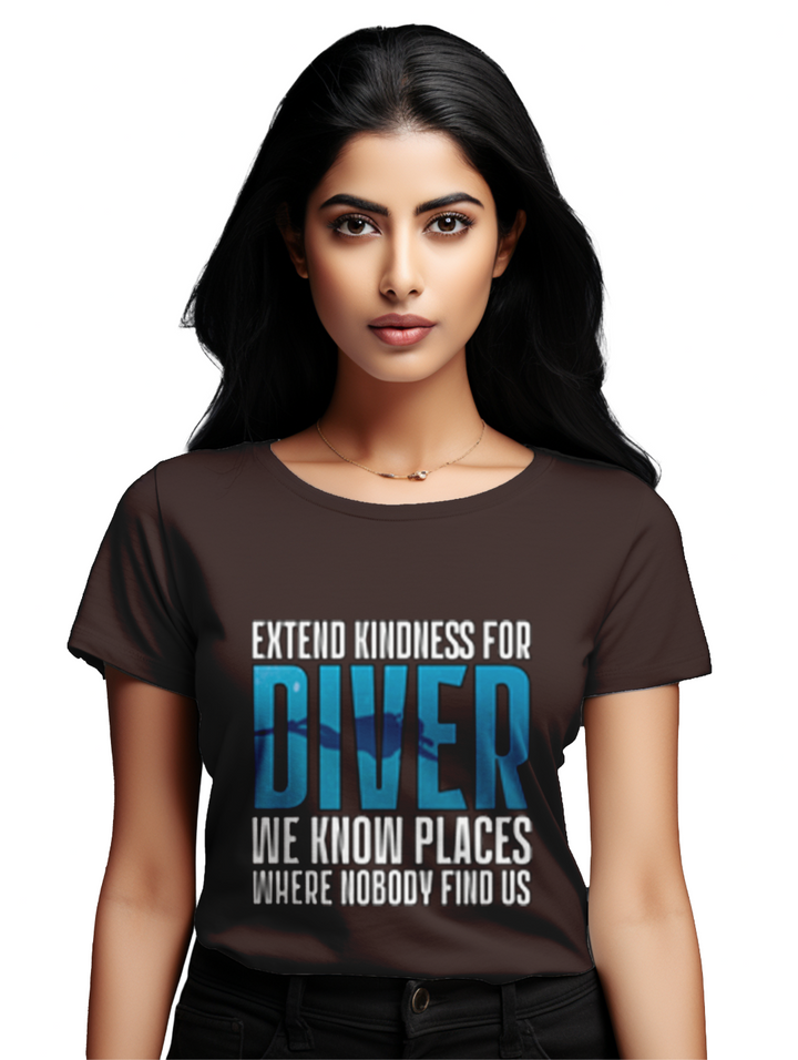 Women's Scuba Diver T-Shirt