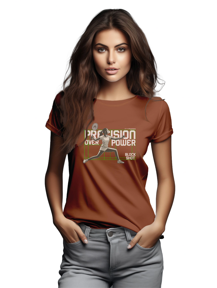 Womens Block Shot T-Shirt