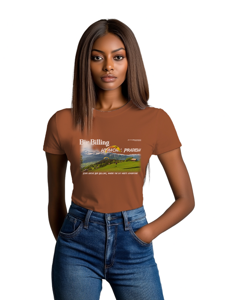 Women's BIR BILLING : HIMACHAL PRADESH T-Shirt