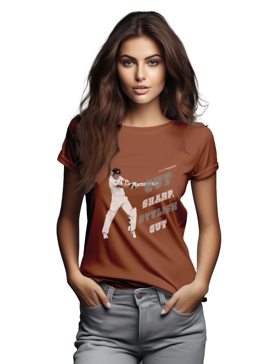 Women's Cricket CUT T-shirt