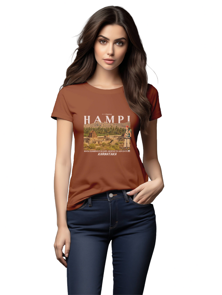 Women's HAMPI : KARNATAKA T-Shirt