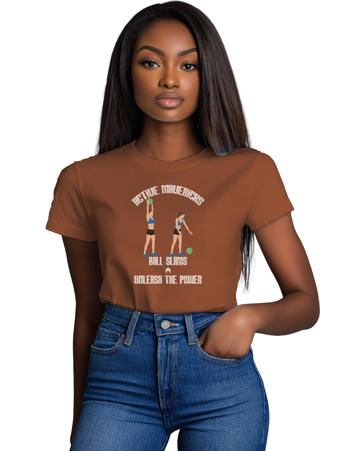 Womens BALL SLAM T-Shirt