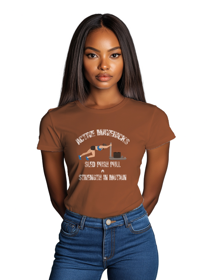 Womens SLED PUSH PULL T-Shirt