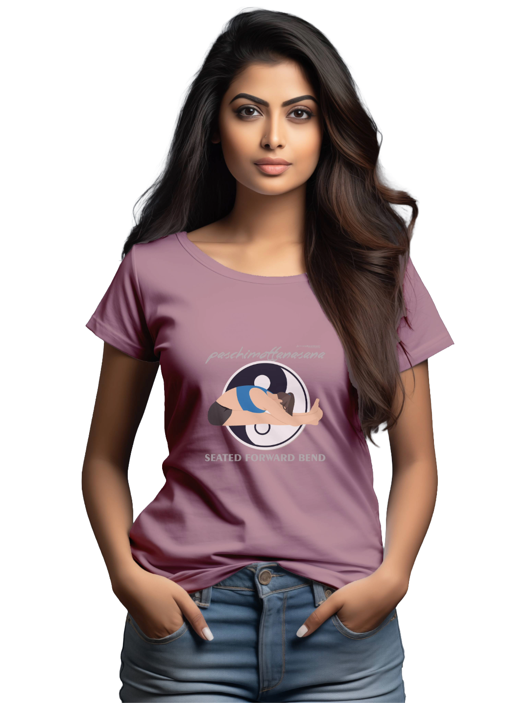 Women's PASCHIMOTTASANA  T-shirt
