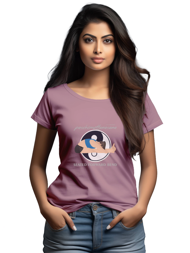 Women's PASCHIMOTTASANA  T-shirt