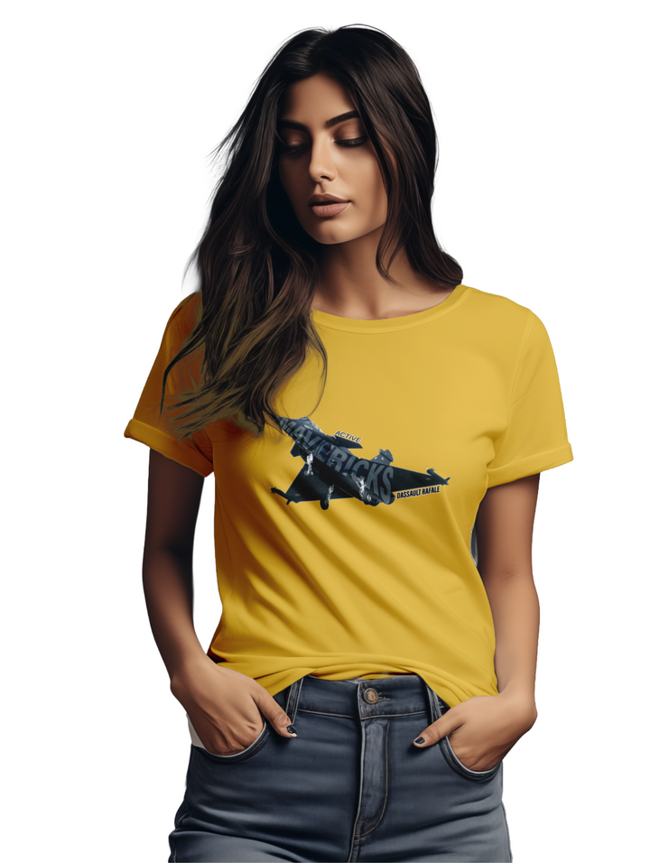 Women's Maverick’s Rafale – The IAF’s Active Edge T-shirt