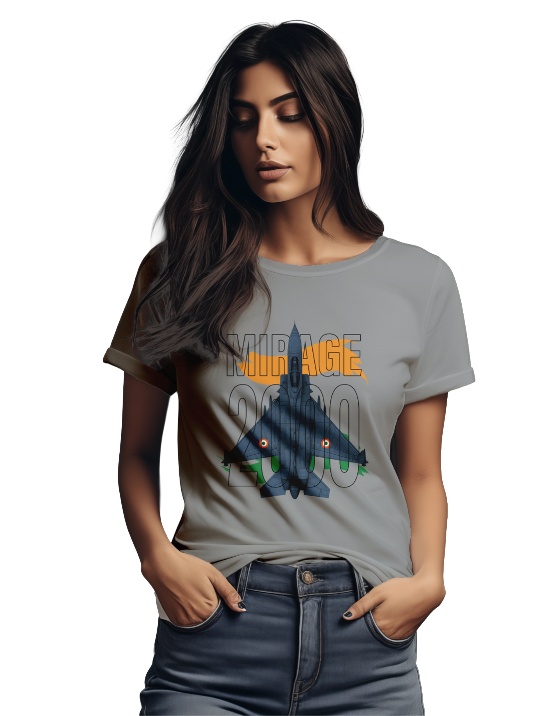 Womens Aerial Elegance – Mirage 2000’s Grace T-shirt