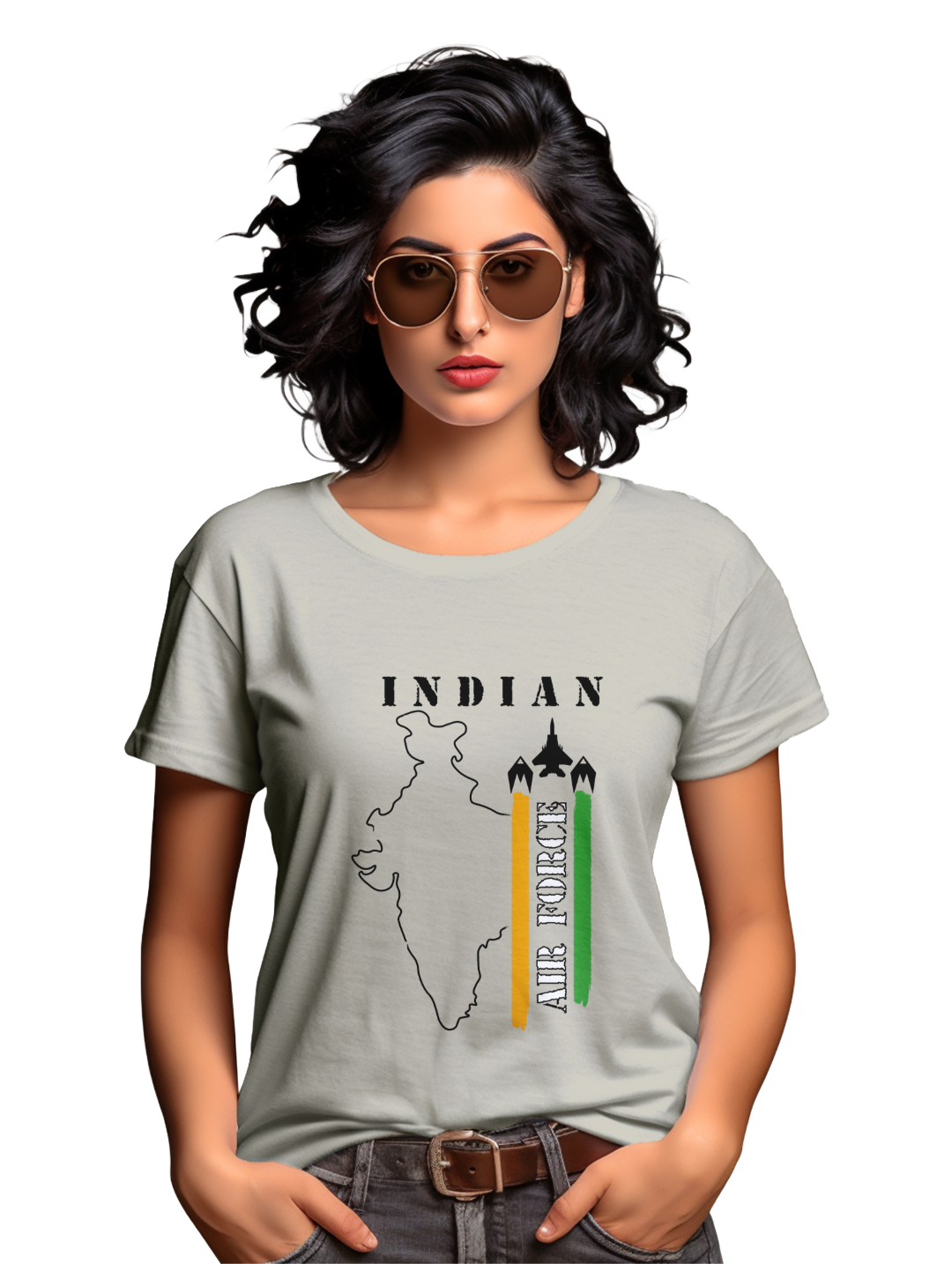 Womens Maverick of Indian Airforce T-shirt