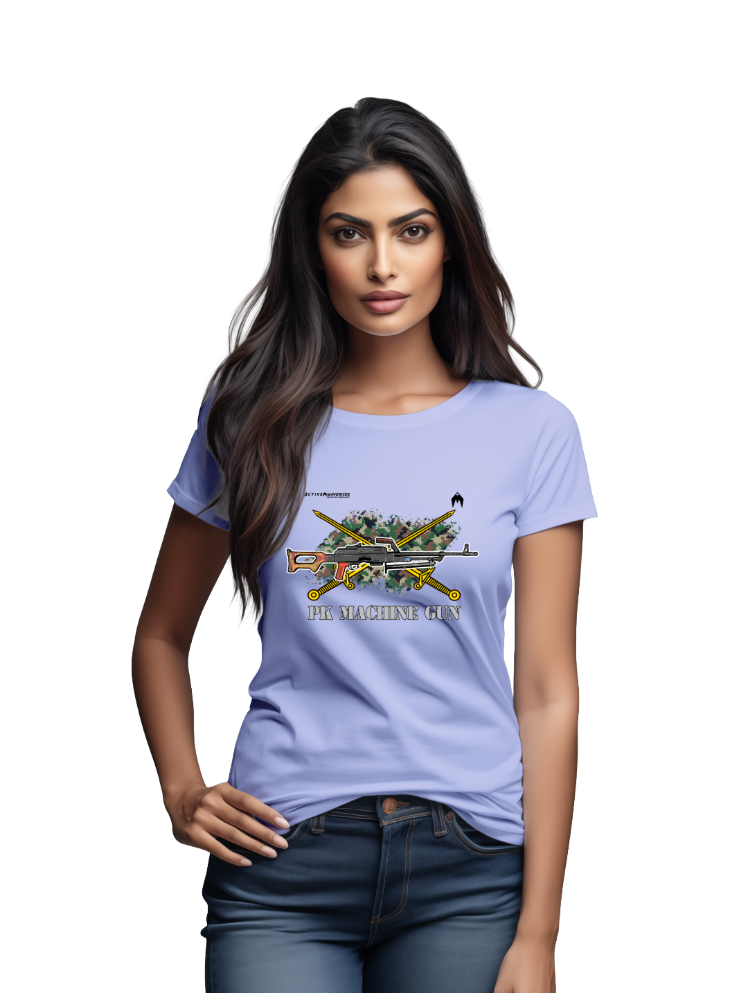 Women's PK MACHINE GUN T-Shirt