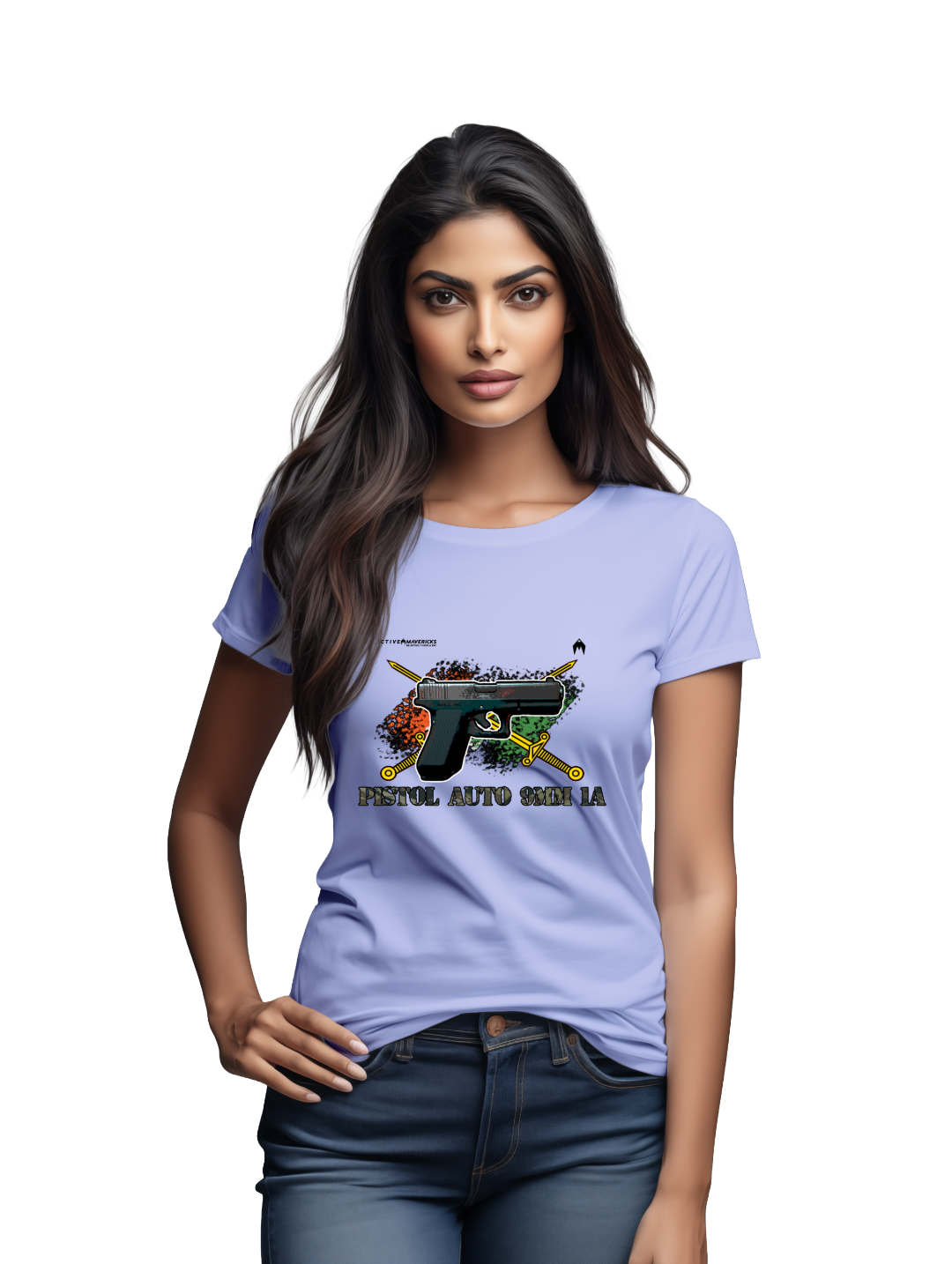 Women's PISTOL AUTO 9MM 1A T-Shirt