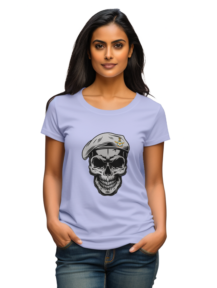 Women's Soldier Skull T-shirt