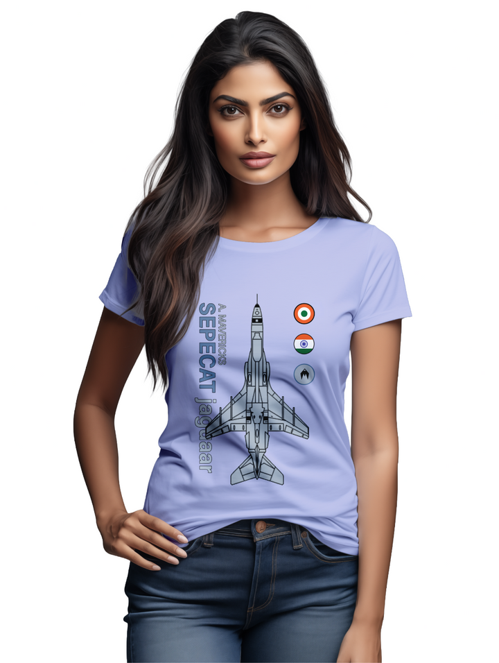 Womens Jaguar’s Valor – The IAF’s Fearless Glider T-shirt
