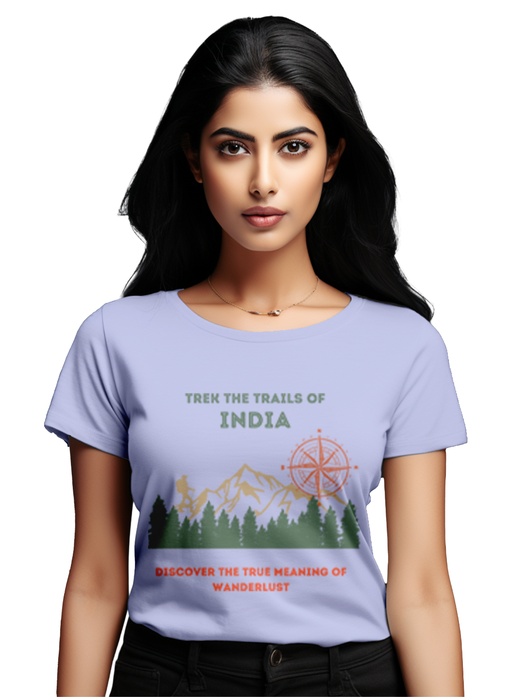 Women's Trek the trails of India T-Shirt